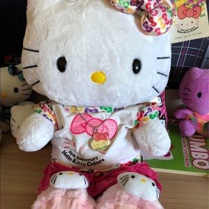 Rare NWT Build a Bear Hello Kitty 35th Anniversary Plush